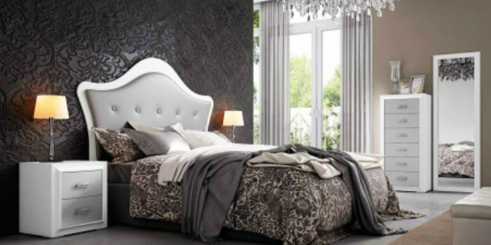 Papel pintado pared dormitorio