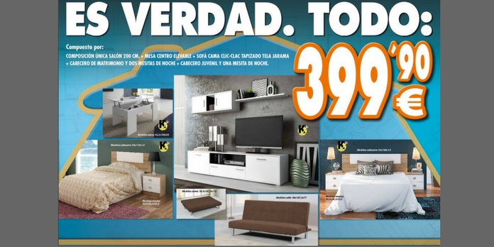 Muebles piso completo economico