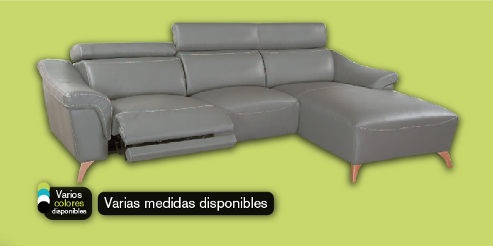 Chaiselongue con asiento motorizado