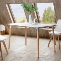 Mesa rectangular Caribe 120