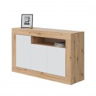 Buffet aparador Velho roble-blanco