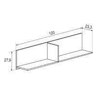 Estante L 120cm. Donald