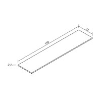 Estante 135cm. Italia