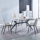Conjunto mesa + 4 sillas Calista
