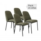 Juego de 4 sillas Atlanta