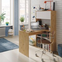 Duo mesa escritorio - estantería