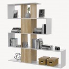 Estantería Elfos plus blanco / roble