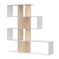 Estantería Elfos plus blanco / roble