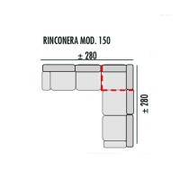 Rinconera Alabama 280cm