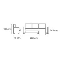 Chaiselongue Montblanc