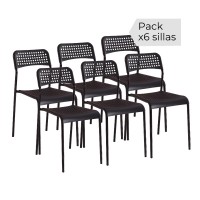 Juego de 6 sillas Top