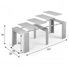 Consola extensible Funzionale Cemento