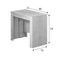 Consola extensible Funzionale Cemento