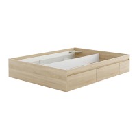 Cama Bed 4 cajones roble canadian