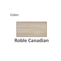 Cama Bed 4 cajones roble canadian