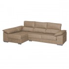 Chaiselongue Franca Express tapizado Magnol piedra