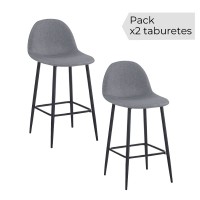 Pack de 2 taburetes James