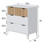 Dormitorio Noite con vestidor