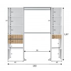 Dormitorio Noite con vestidor