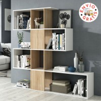Estantería Elfos plus blanco / roble