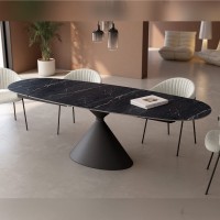Mesa ovalada Rin 160 extensible