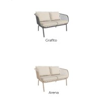 Sillon 2 plazas aruba exterior