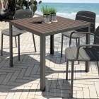 Mesa metal terraza marea