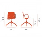 Silla giratoria houston