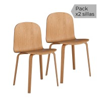 Juego de 2 sillas danta