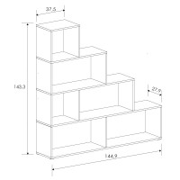 Estantería escalera aura