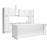 Cocina Export N4 con isla