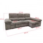 Chaiselongue cama Nadia
