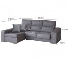 Chaiselongue Magic 235cm. C2