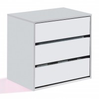 Cajonera para armario 60 blanca