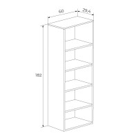 Estantería 182cm Elba