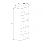 Estantería 182cm Elba