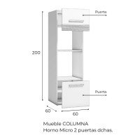 Cocina Vinci 308 Roble