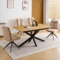 Conjunto Keller + Shelton mesa extensible y 4 sillas | Muebles1Click