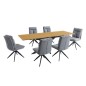 Conjunto Keller + Shelton mesa extensible y 6 sillas | Muebles1Click
