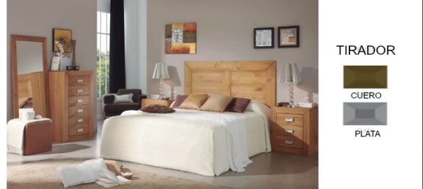 Dormitorio madera maciza envío gratis